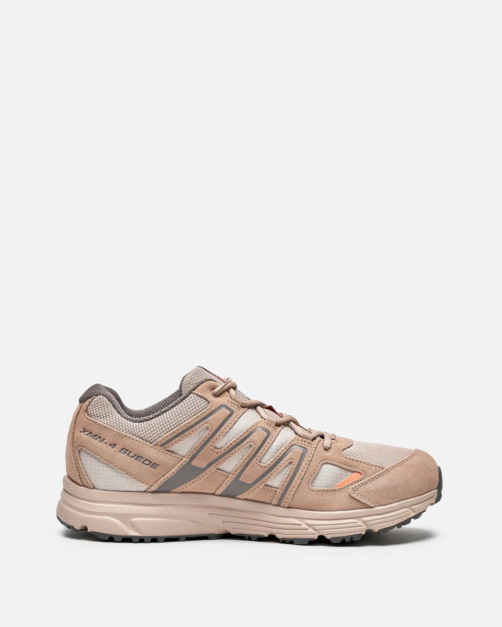 Salomon XMN-4 Suede in Cement/Natural