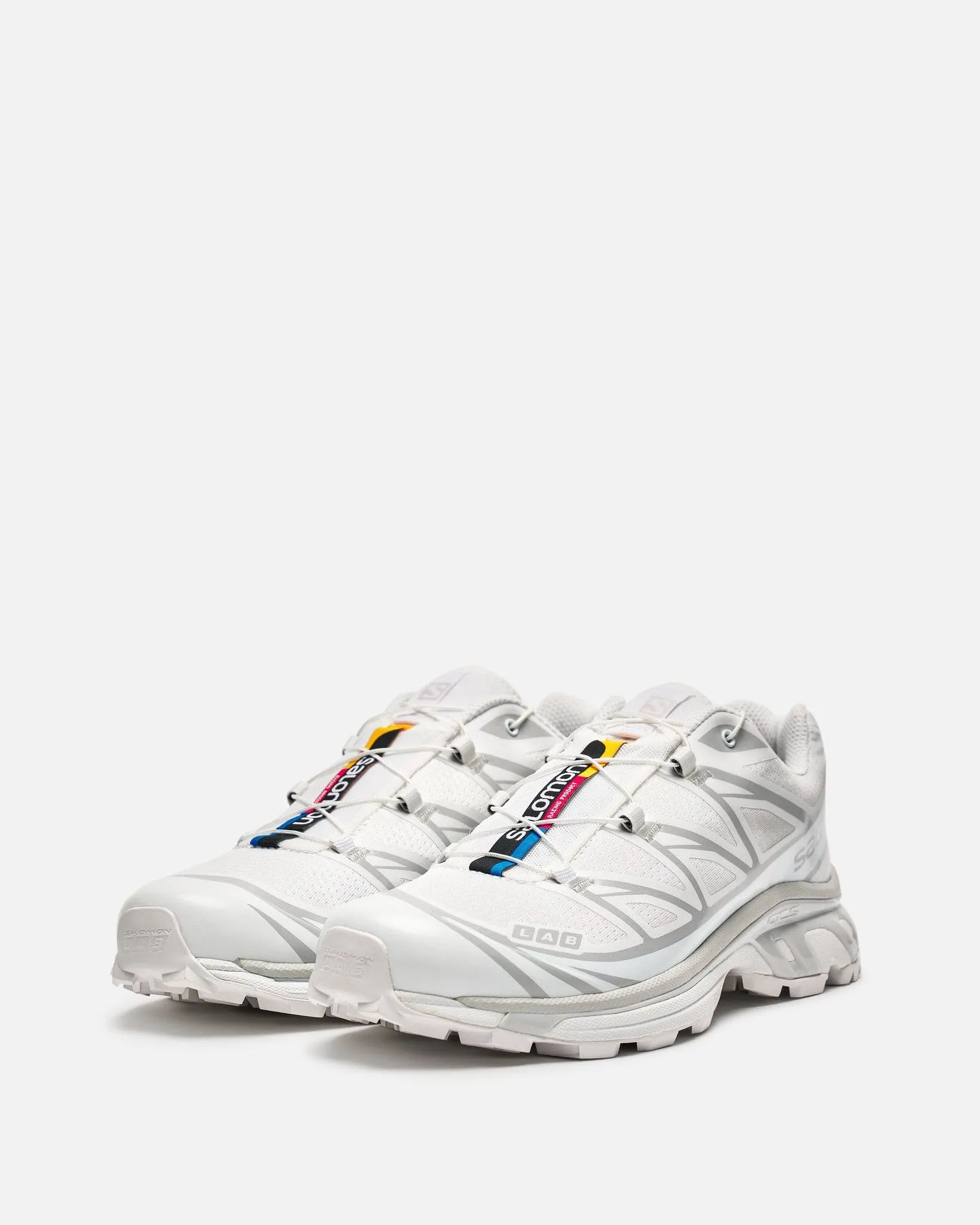 Salomon XT-6 in White/Lunar Rock