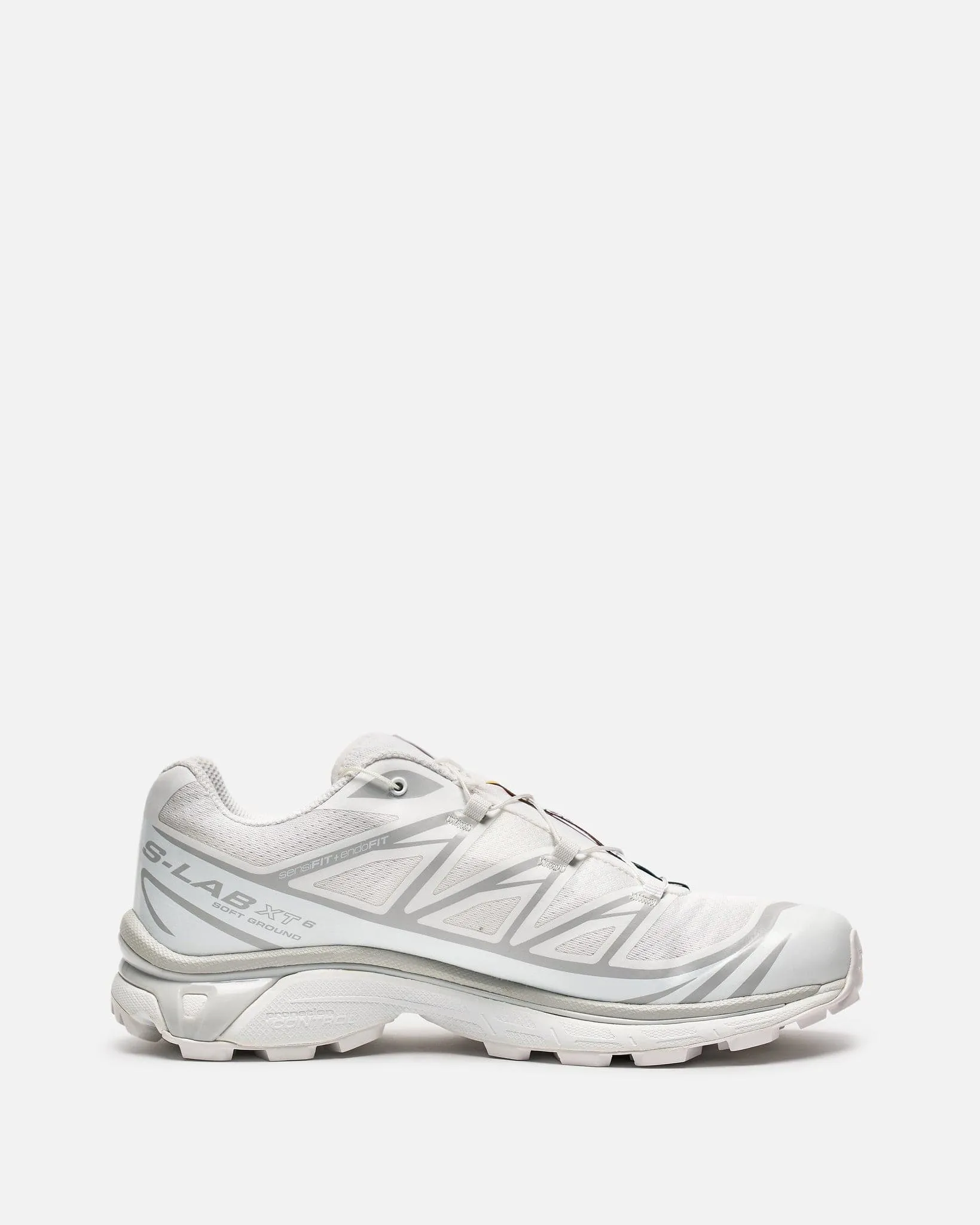 Salomon XT-6 in White/Lunar Rock