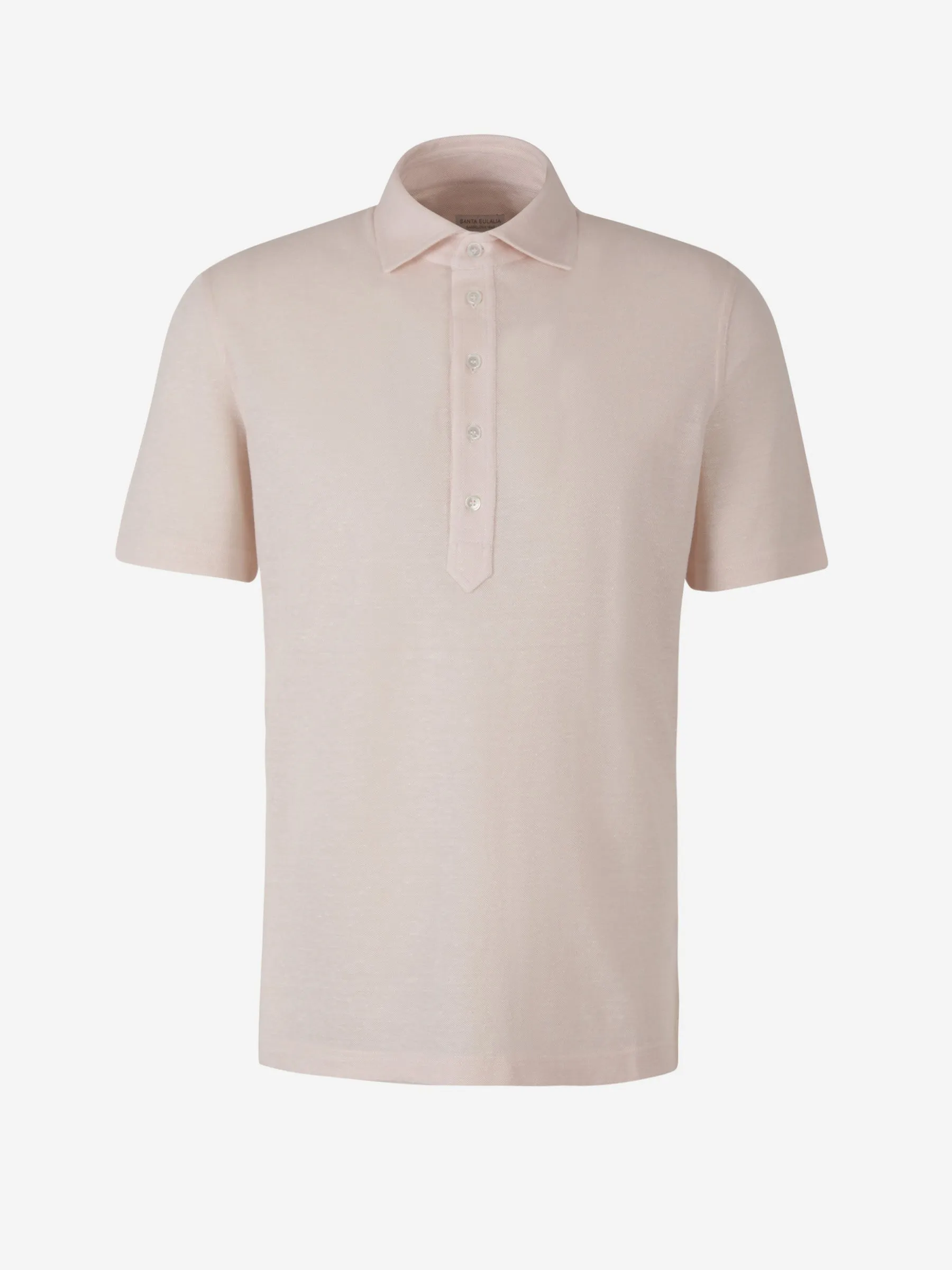 Santa Eulalia Cotton And Linen Polo 