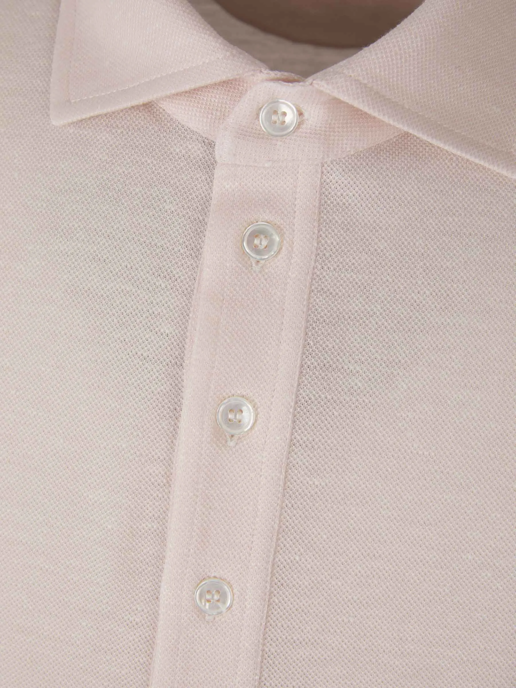Santa Eulalia Cotton And Linen Polo 