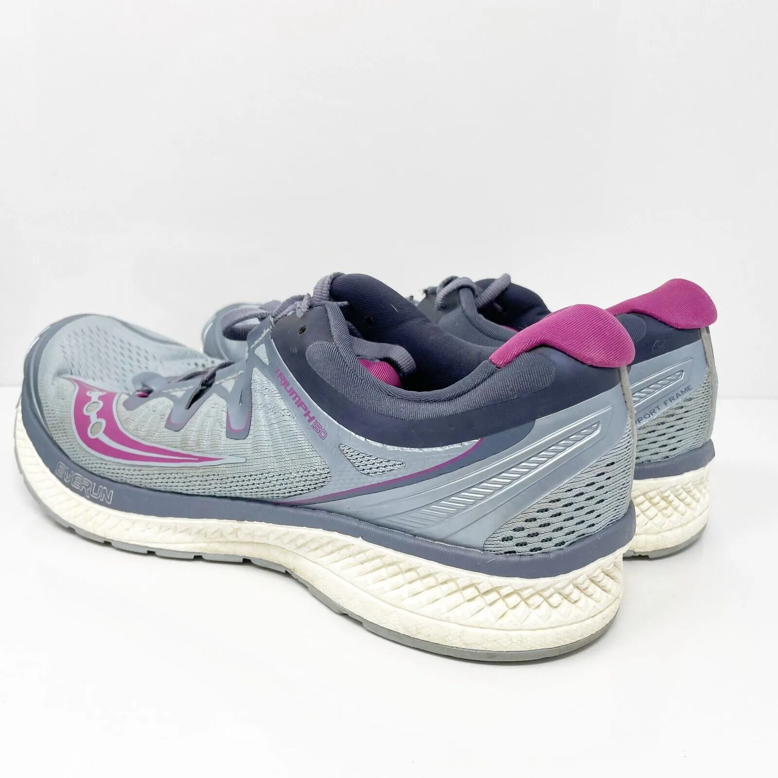 Saucony Womens Triumph ISO 4 S10413-1 Blue Running Shoes Sneakers Size 9.5