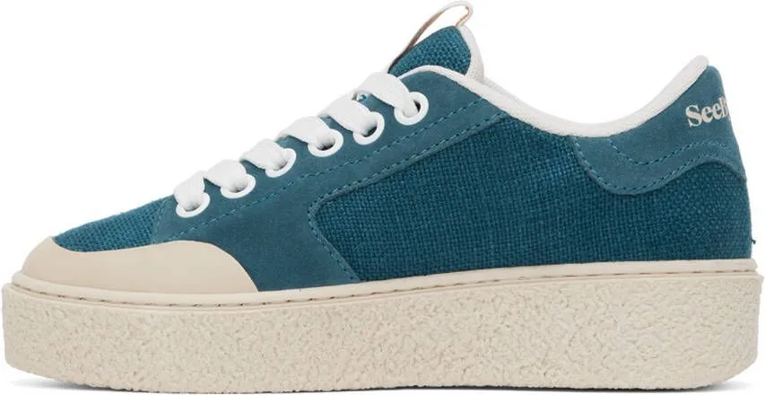 See by Chloé Blue Hella Sneakers