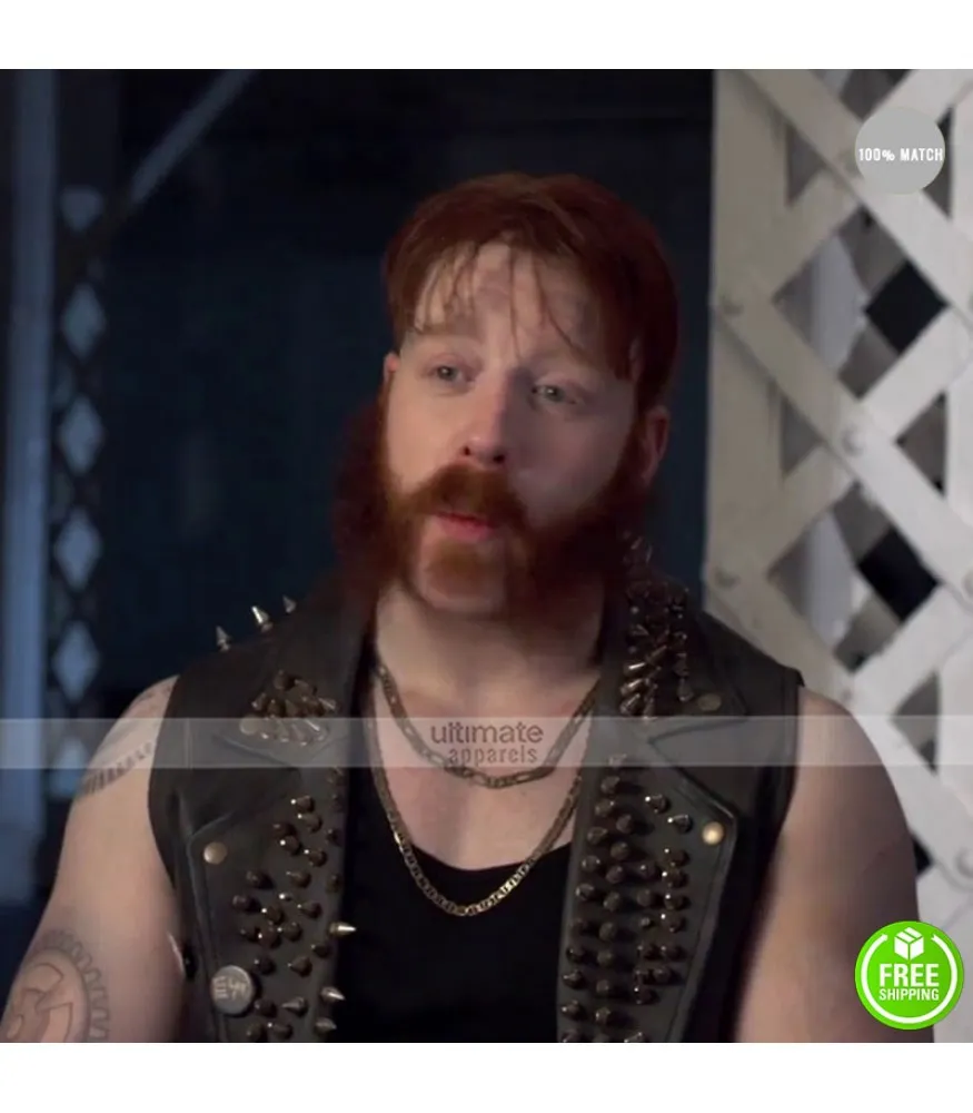 Sheamus TMNT 2 Rocksteady Biker Vest