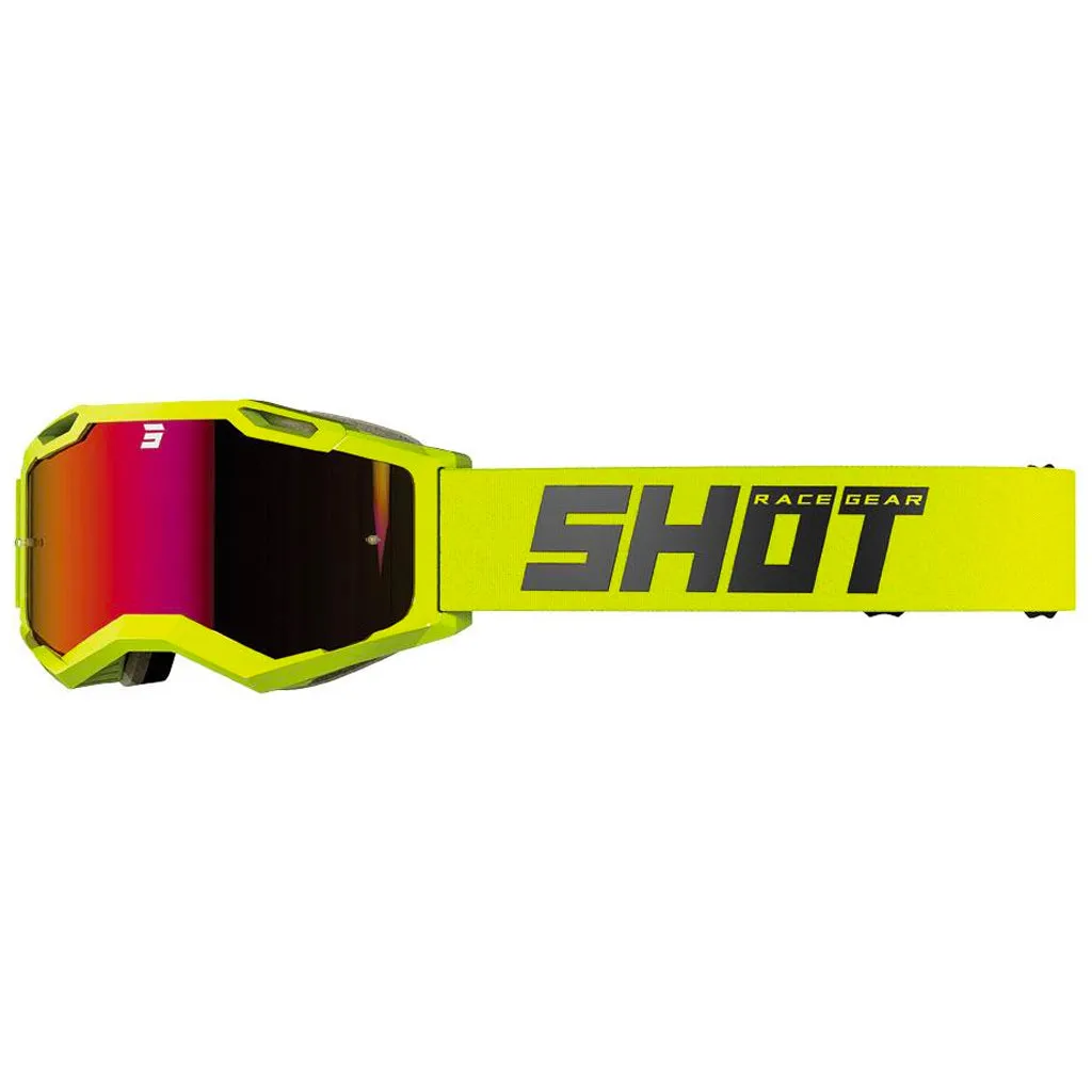 Shot - Iris 2.0 Solid Neon Yellow Goggles