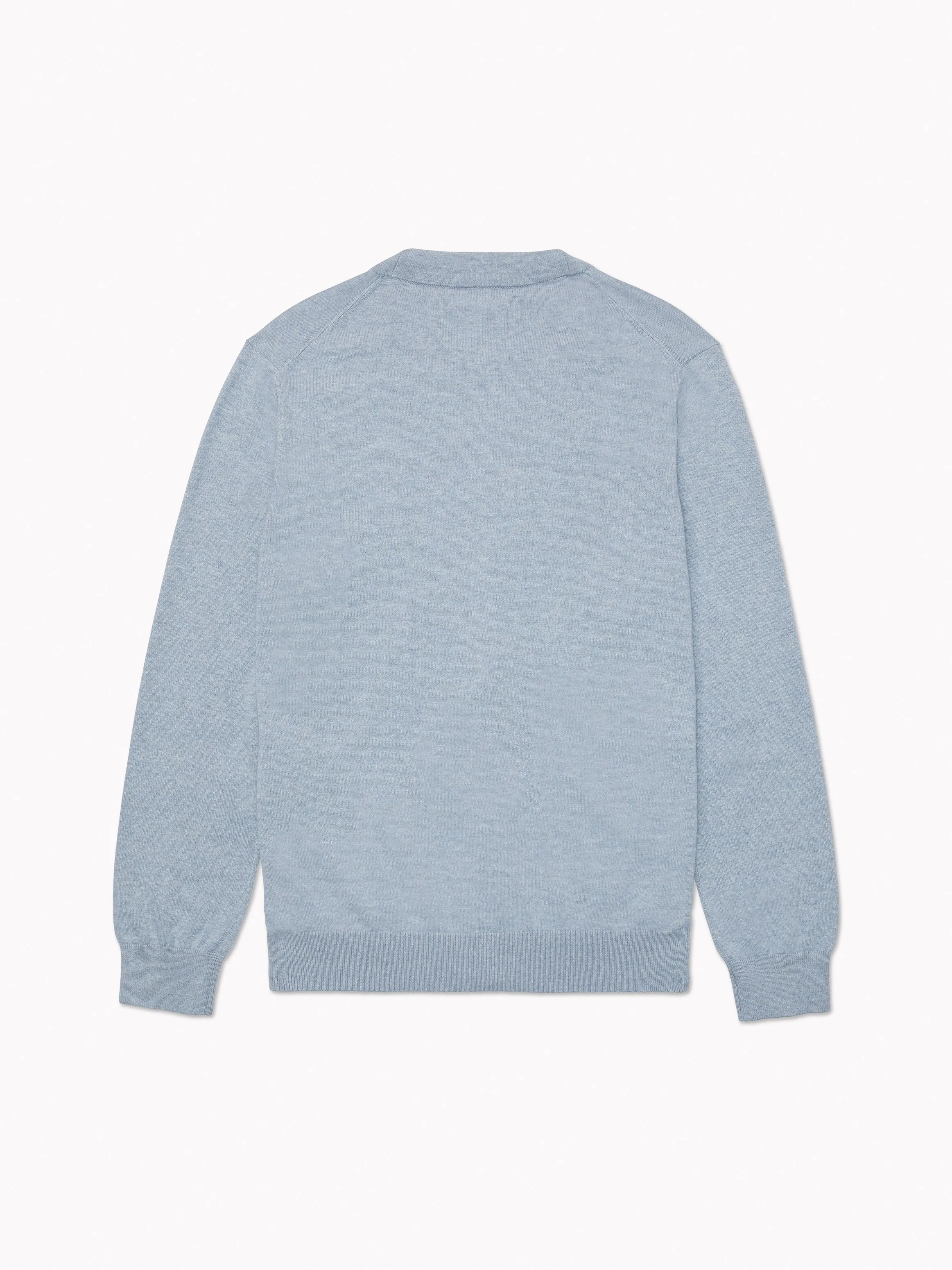 Signature Cardigan (Mens) - Denim Blue Heather