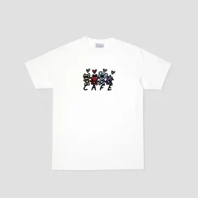 Skateboard Cafe Pals T-Shirt White