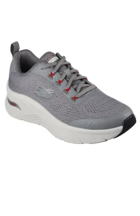 Skechers Arch Fit D'Lux Sumner Trainers Gray Mesh