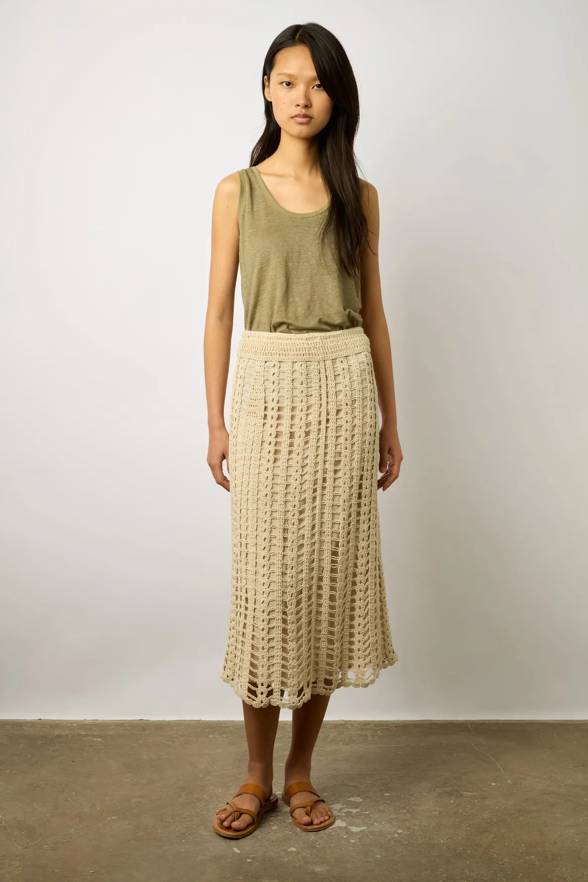 Skirt Dania Dzj36z339 Natural