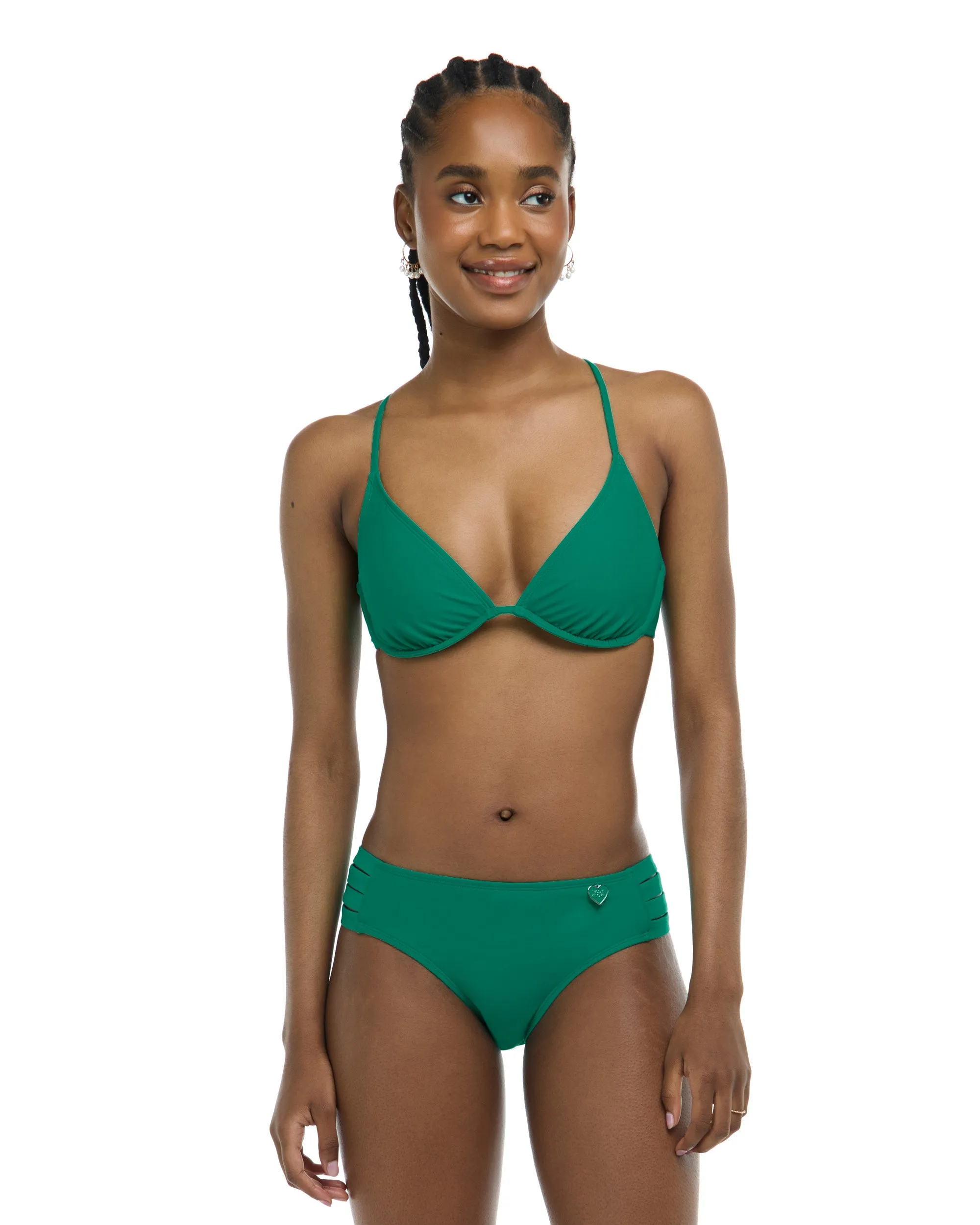 Smoothies Patsy Bikini Top - Viridian