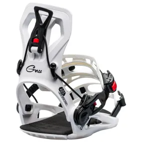 Snowboard binding Gnu ---Cheeter White