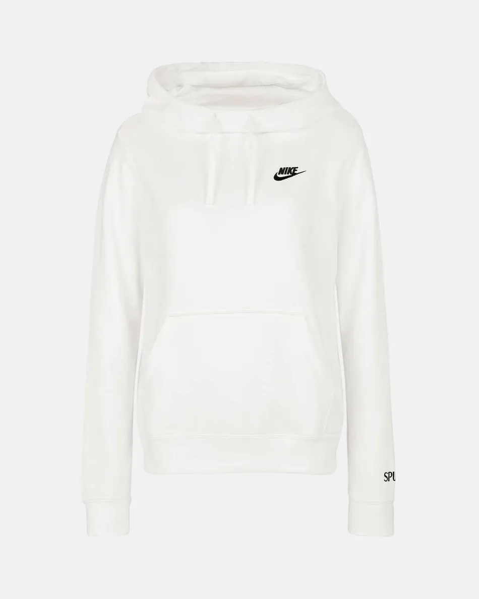 Spurs Nike Womens White Club Hoodie