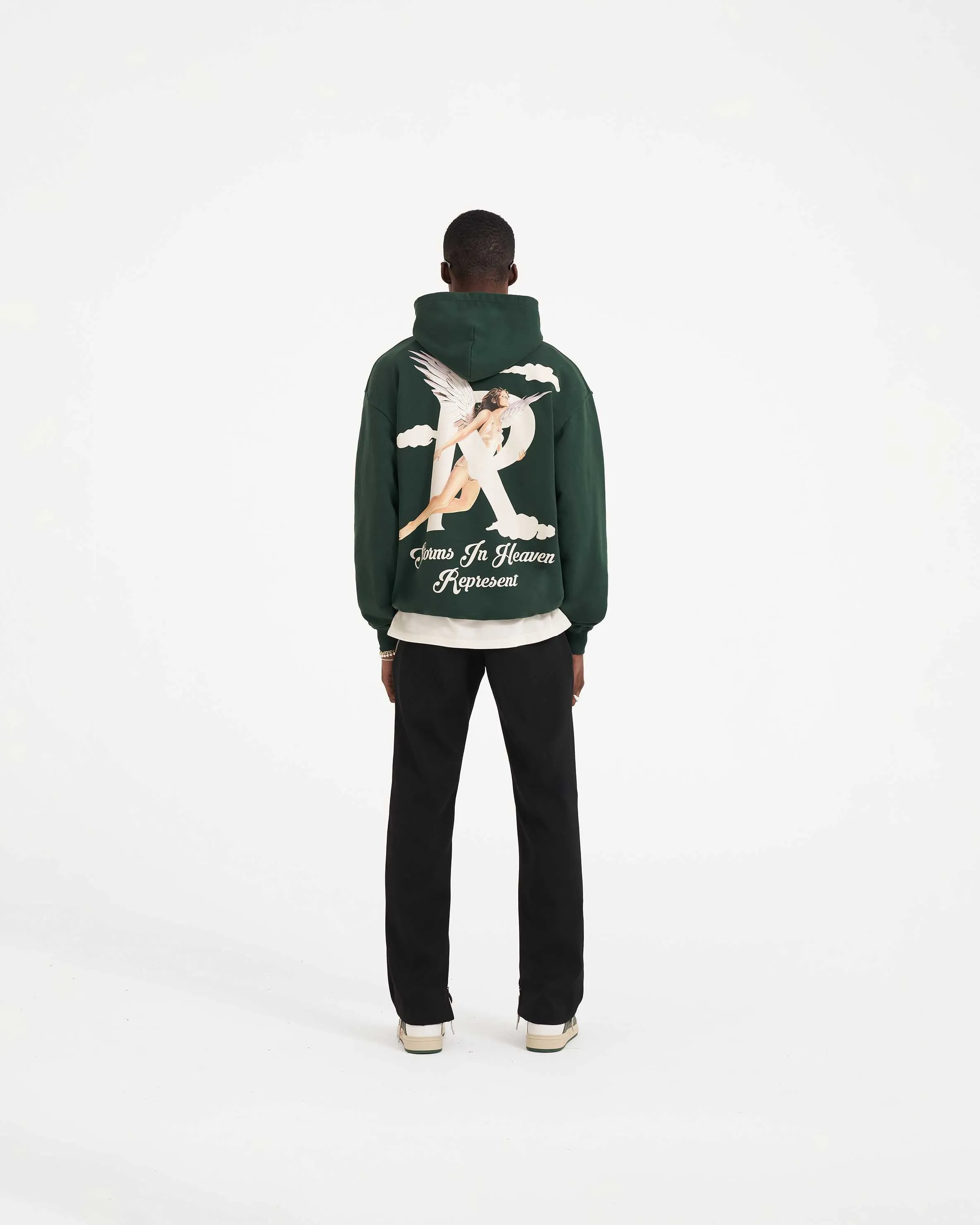 Storms In Heaven Hoodie - Racing Green