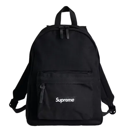 Supreme Canvas Backpack Black