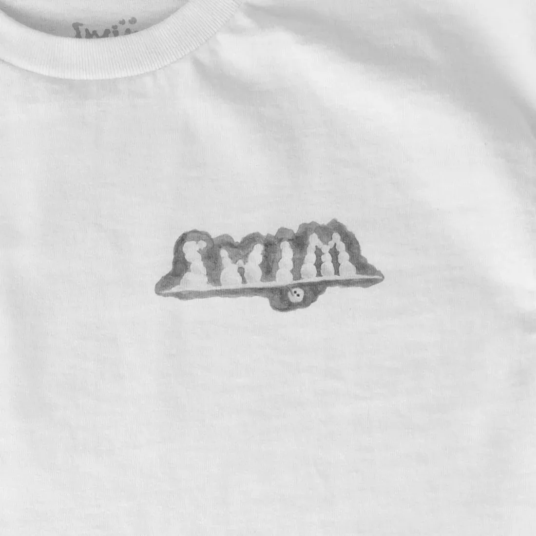 Swim Skateboards - Reaper T-Shirt - White