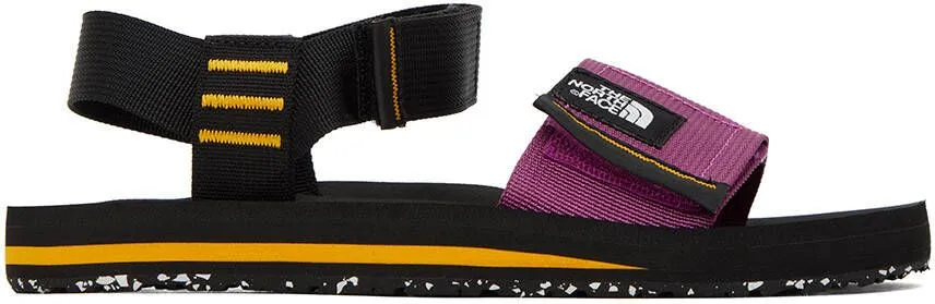 The North Face Black & Purple Skeena Sandals