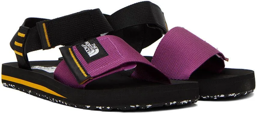 The North Face Black & Purple Skeena Sandals