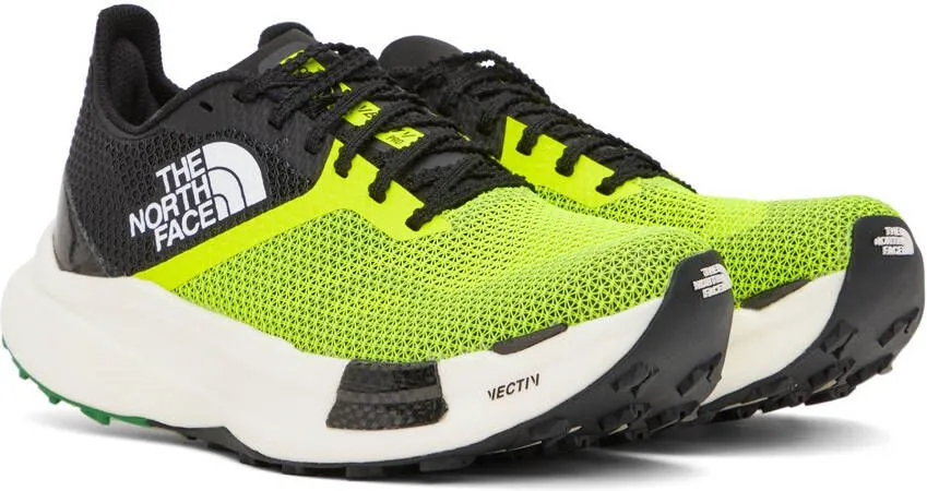 The North Face Black & Yellow Summit Series Vectiv Pro Sneakers