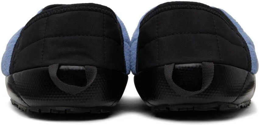 The North Face Blue & Black ThermoBall Traction V Denali Mules