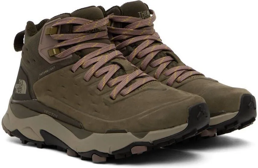 The North Face Brown Exploris Mid Sneakers