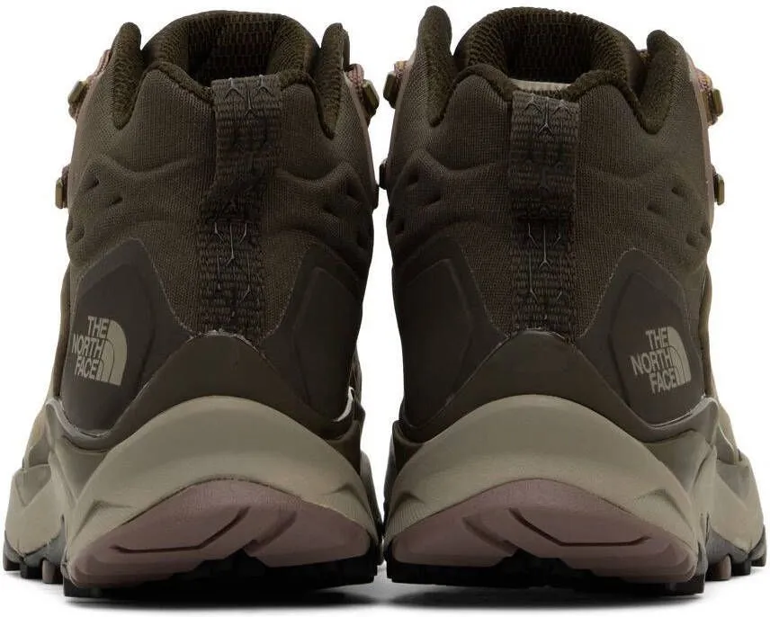 The North Face Brown Exploris Mid Sneakers