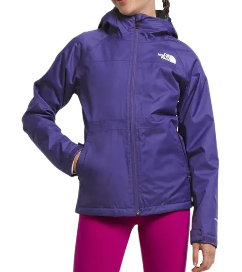 THE NORTH FACE Giacca invernale 3 in 1 idrorepellente Freedom per ragazze Giacca da neve NF0A4TISNL4 Viola/Nero