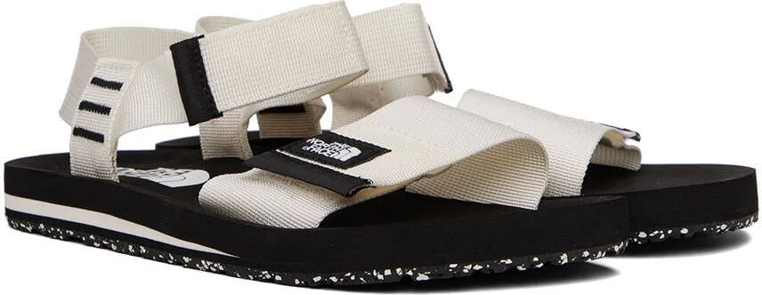 The North Face Off-White & Black Skeena Sandals