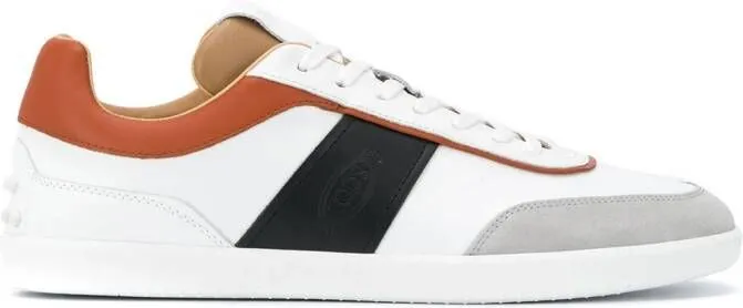 Tod's panelled low-top sneakers White