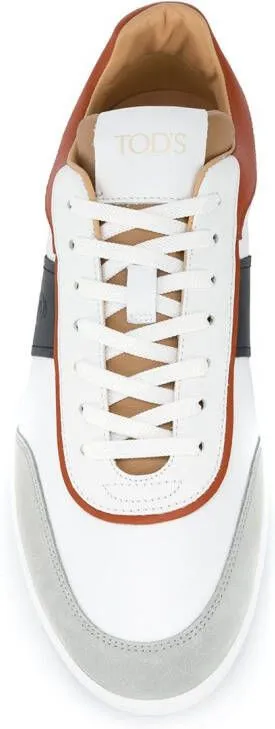 Tod's panelled low-top sneakers White