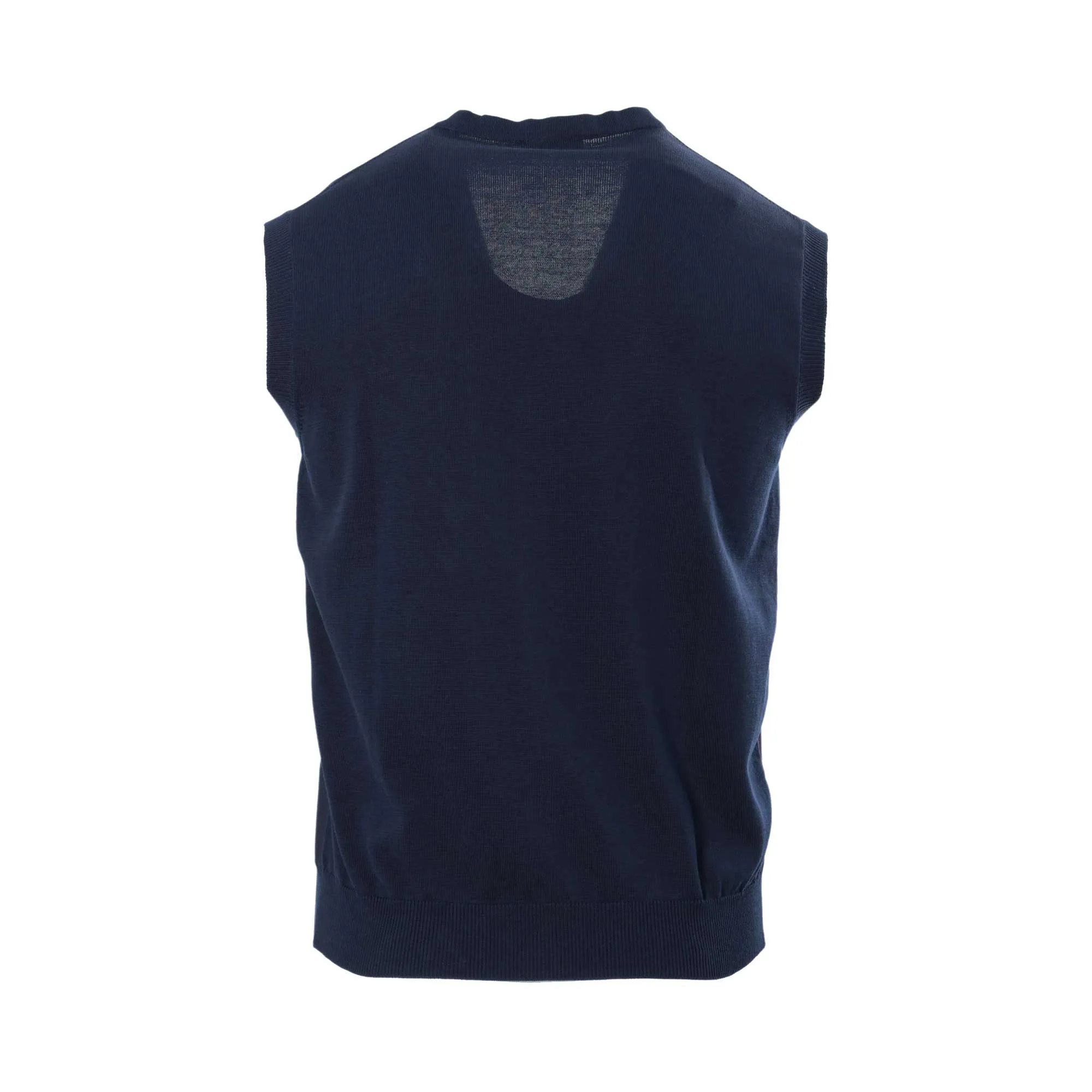 Tombolini Men's Navy Sleeveless Vest