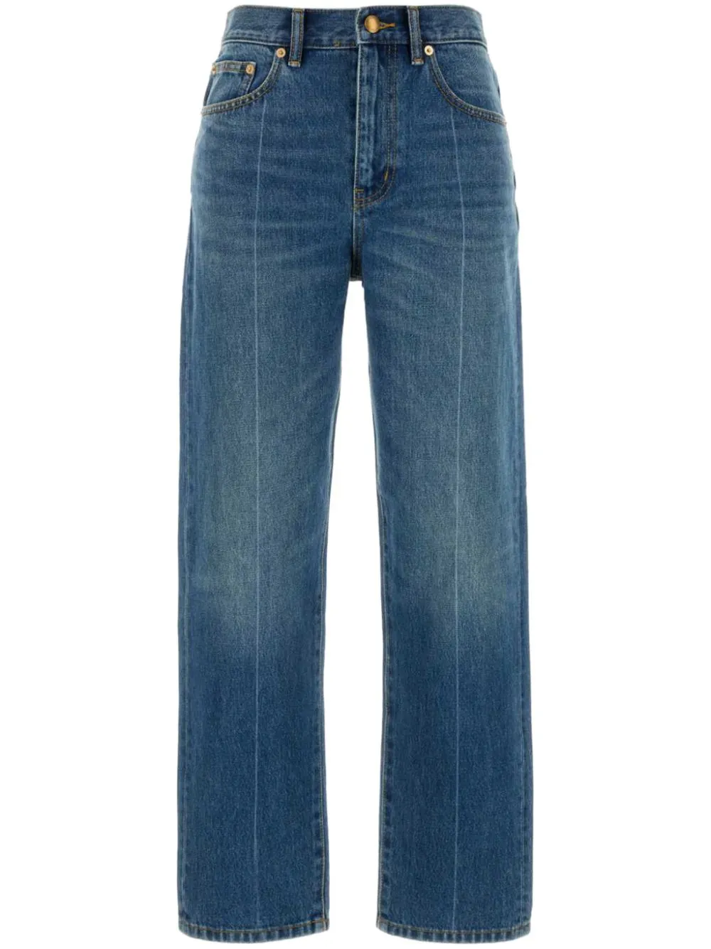 Tory Burch Slim Denim Cotton Jeans