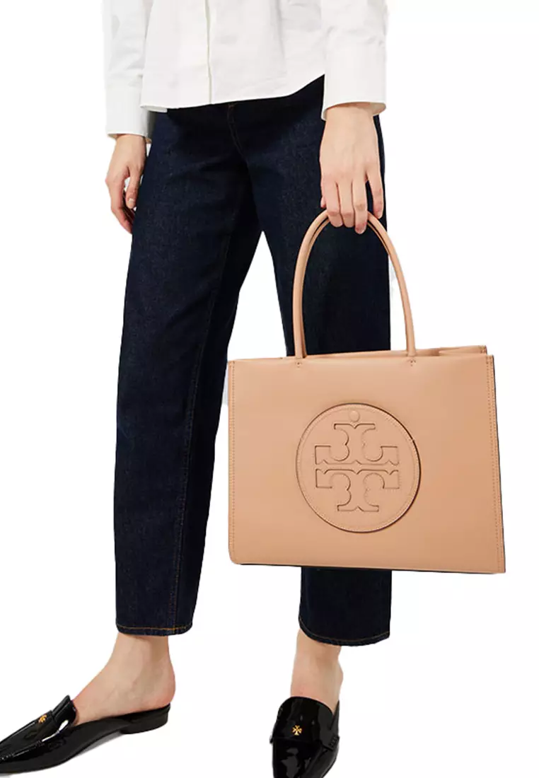 Tory Burch TORY BURCH Small Ella Bio Tote Bag Light Sand 145612