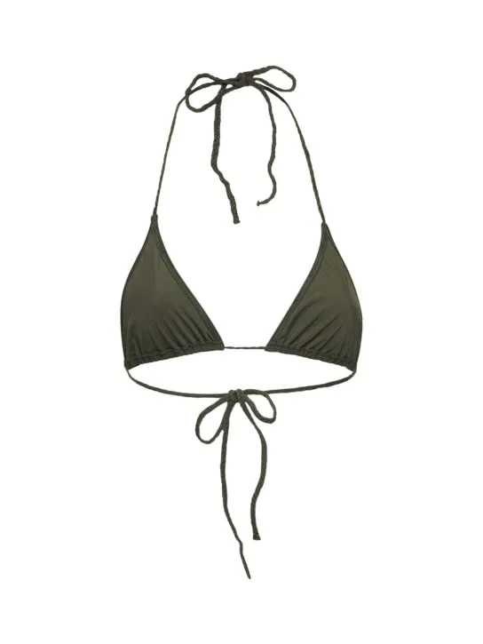 Toteme   Braid tie triangle bikini top 