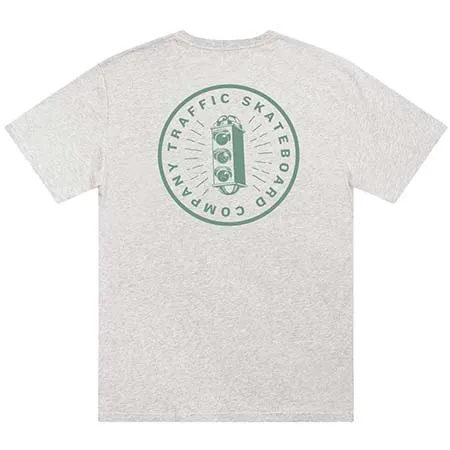 Traffic Skateboards Burst Logo T Shirt