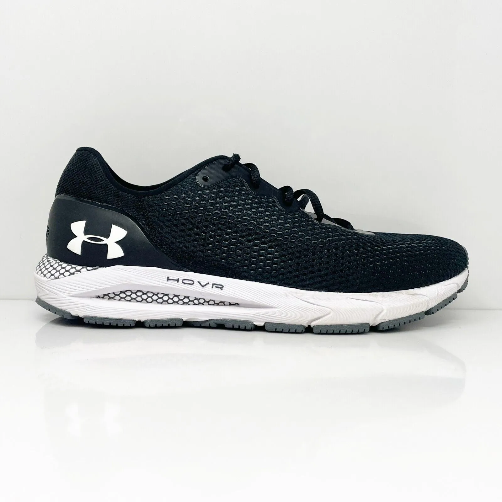 Under Armour Mens HOVR Sonic 4 3023543-002 Black Running Shoes Sneakers Size 10