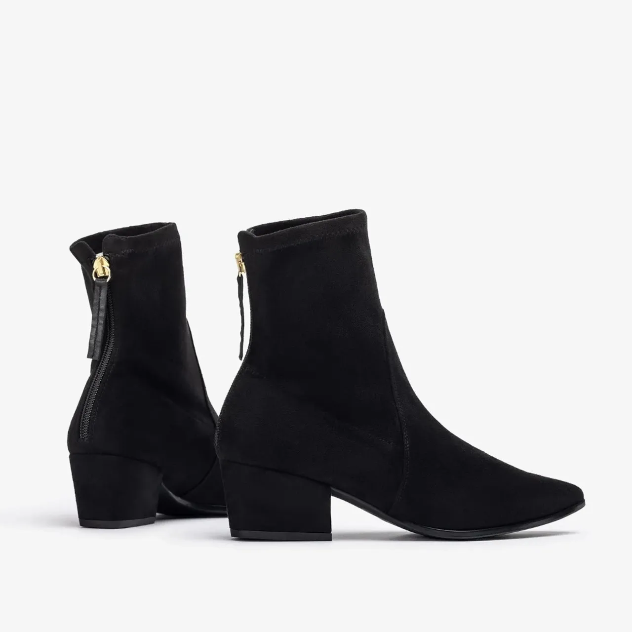 Unisa Jake_ST Black Suede Ankle Boot