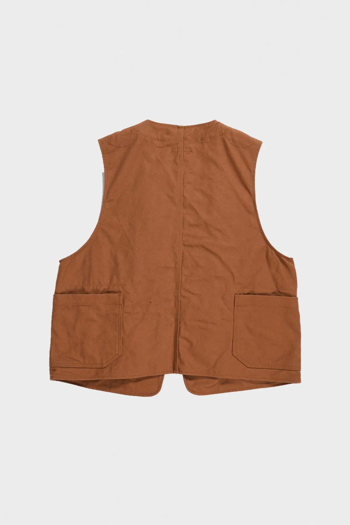 Upland Vest - Brown 12oz Duck Canvas