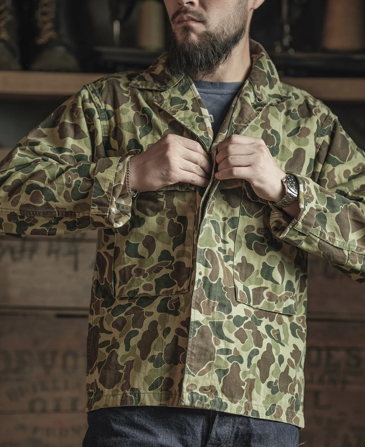 US Army M-43 Camo Jacket