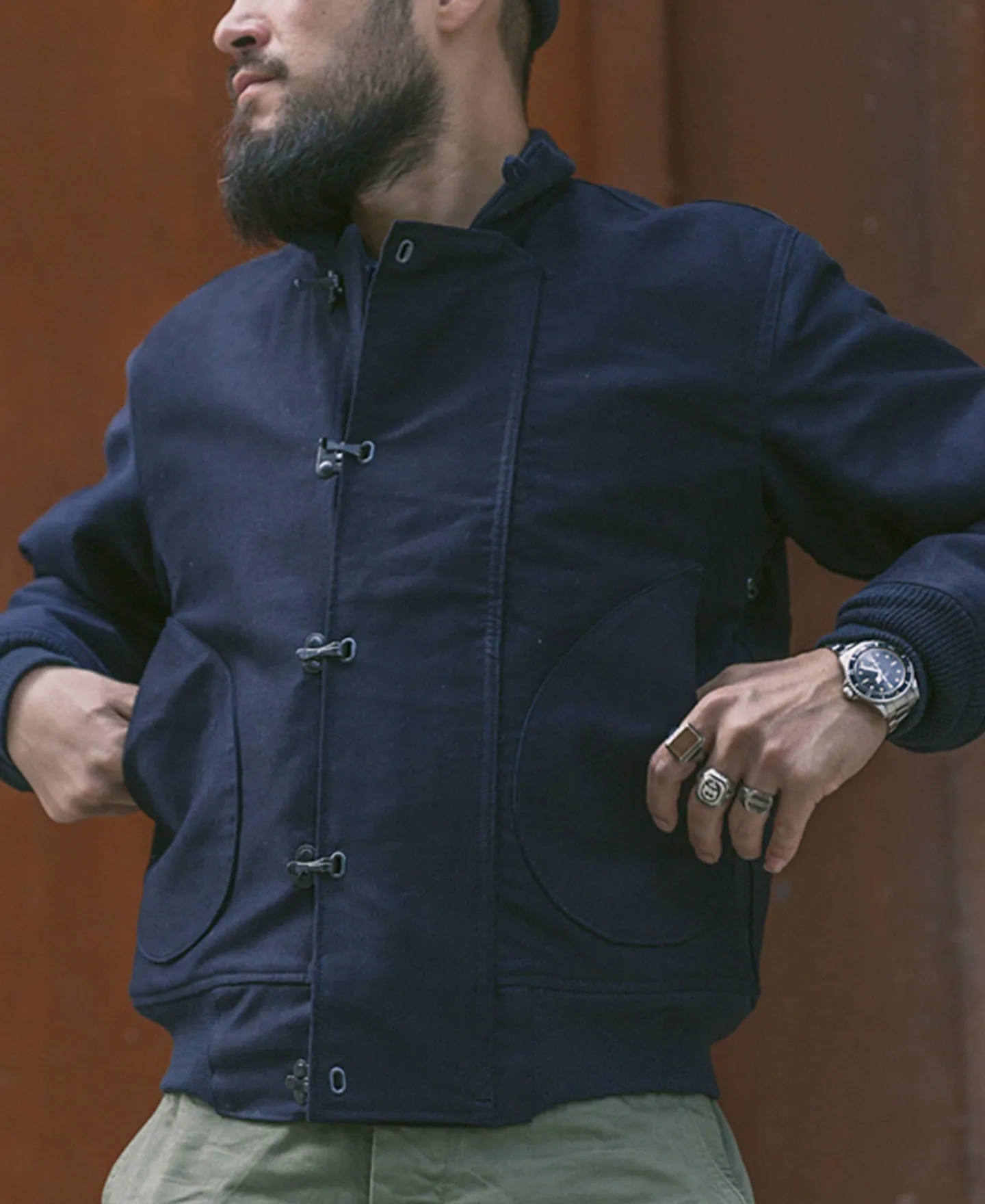 US Navy Deck Hook Jacket