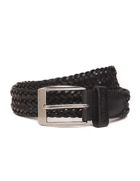 U.S. Polo Assn. Braided Leather Belt
