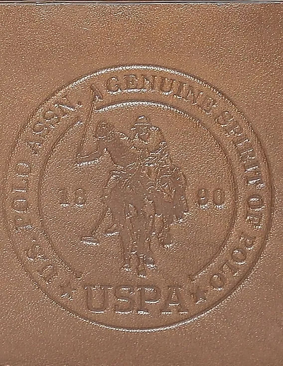 U.S. Polo Assn. Debossed Leather Wallet