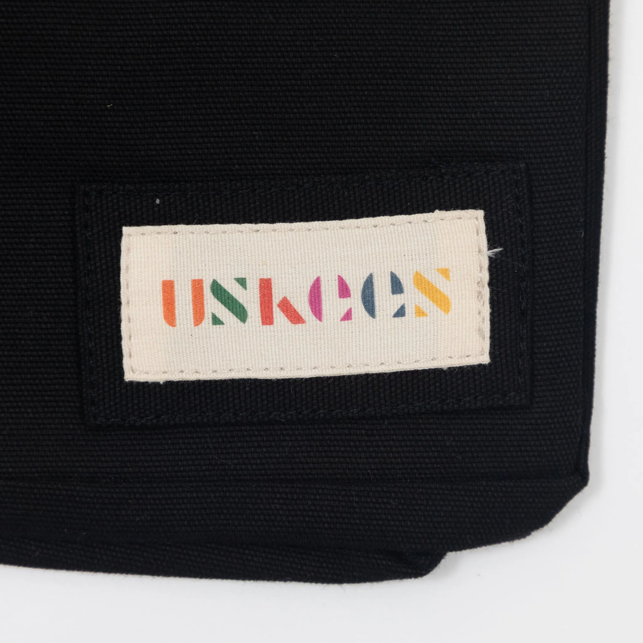 USKEES USKEES Small Organic Cotton Tote Bag in BLACK