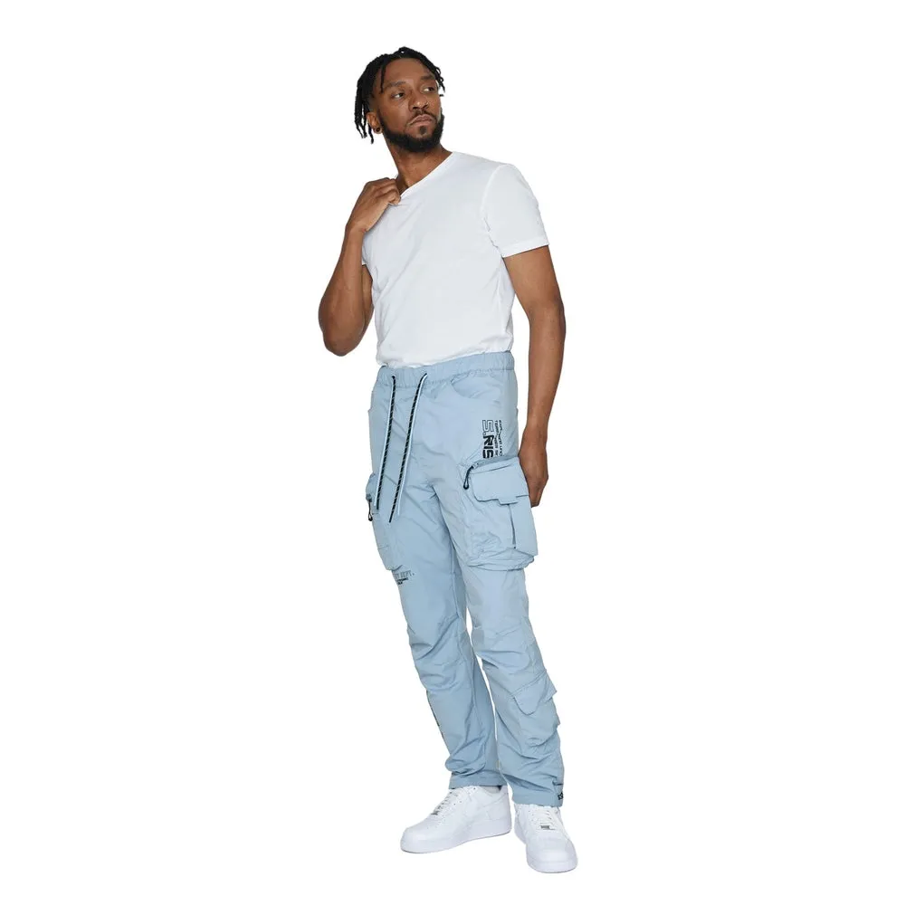 Utility Windbreaker Pants - Pale Blue