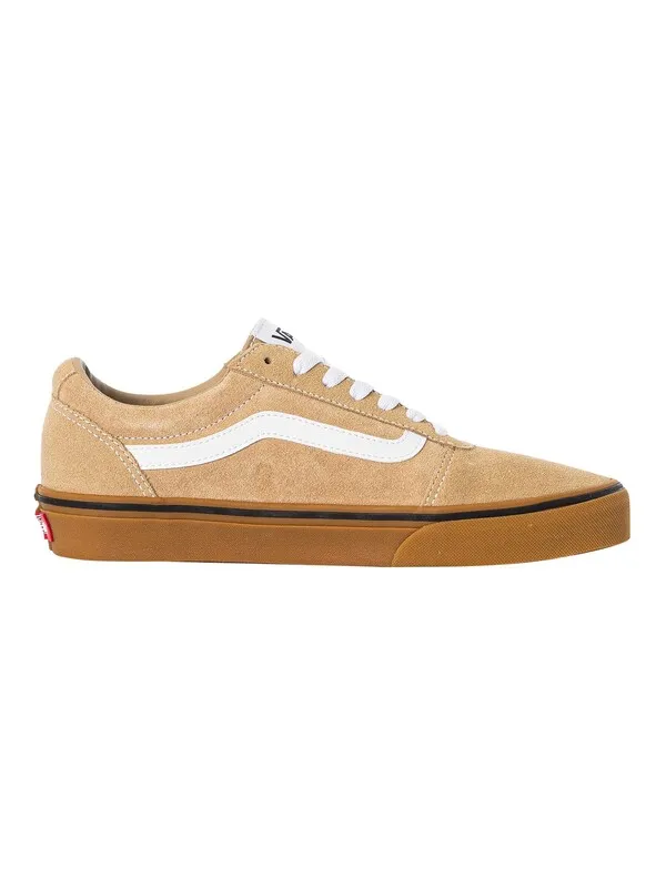 Vans Ward Suede Trainers - Gum Incense