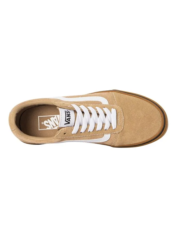 Vans Ward Suede Trainers - Gum Incense