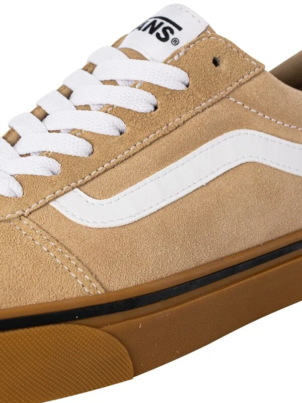 Vans Ward Suede Trainers - Gum Incense