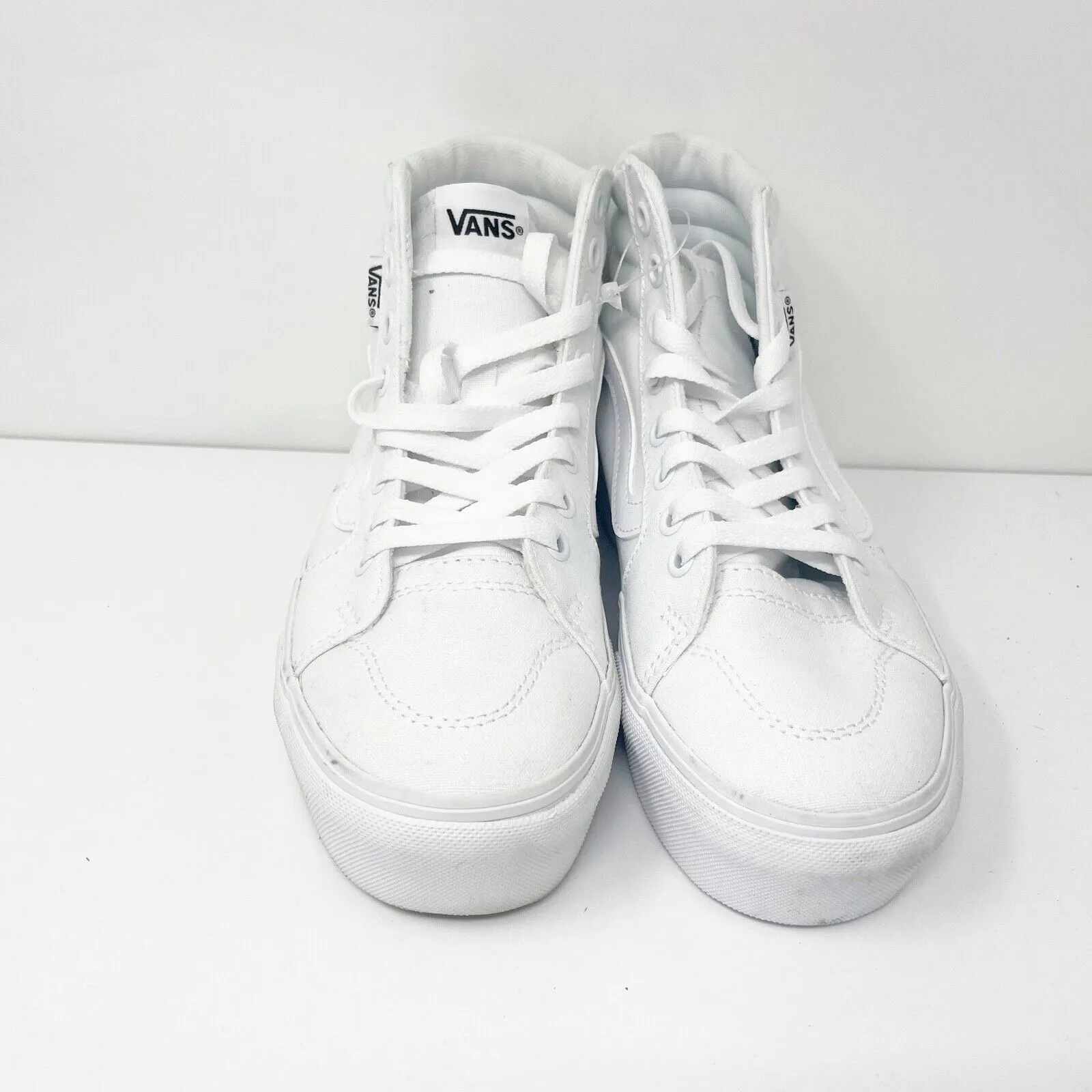 Vans Womens SK8 Hi 721356 White Casual Shoes Sneakers Size 6