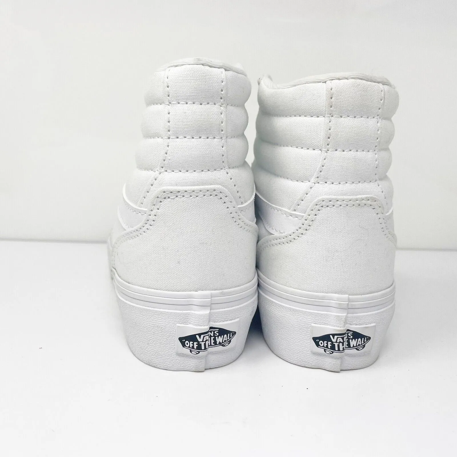 Vans Womens SK8 Hi 721356 White Casual Shoes Sneakers Size 6