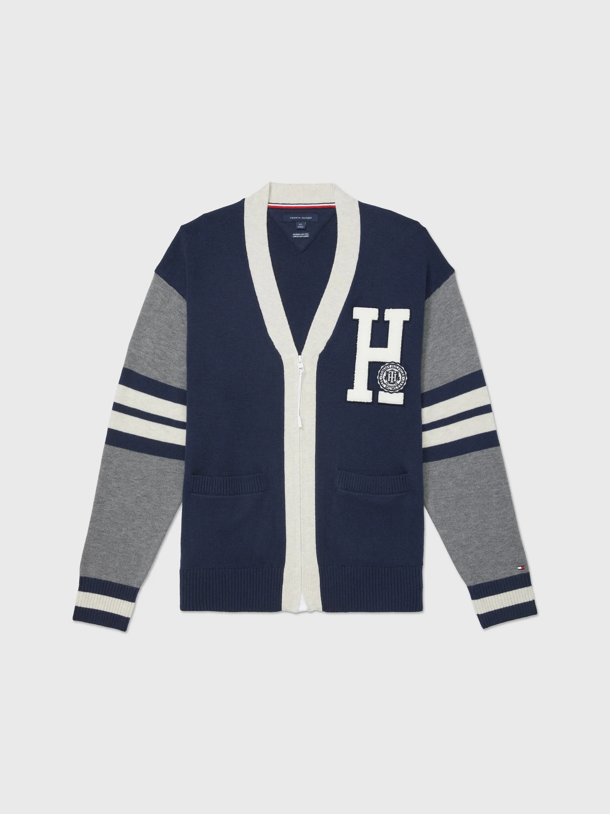 Varsity Mike Cardigan (Mens) - Navy