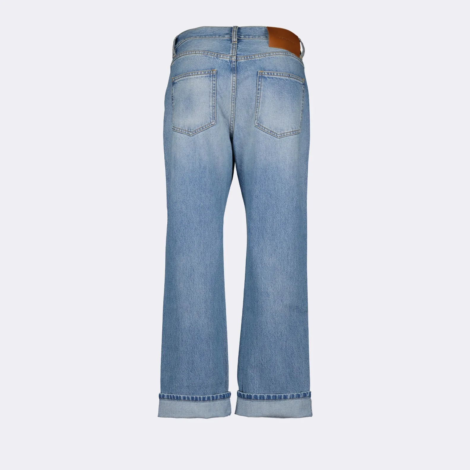 Victoria washed denim jeans